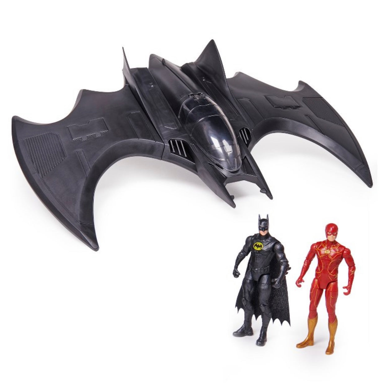 DC Comics, The Flash Ultimate Batwing Set The Flash and Batman Action Figures