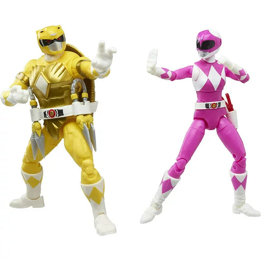 Power Rangers X Teenage Mutant Ninja Turtles Lightning Collection Morphed Michelangelo and Morphed April O’Neil Action Figure 2-Pack