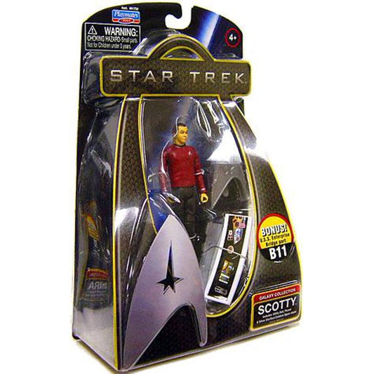Star Trek Galaxy Collection Scotty Playmates 3.75 Inch Action Figure B11