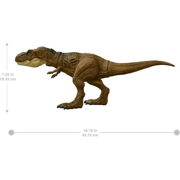 Jurassic World Dominion: Extreme Damage Dinosaur Tyrannosaurus Rex Action Figure