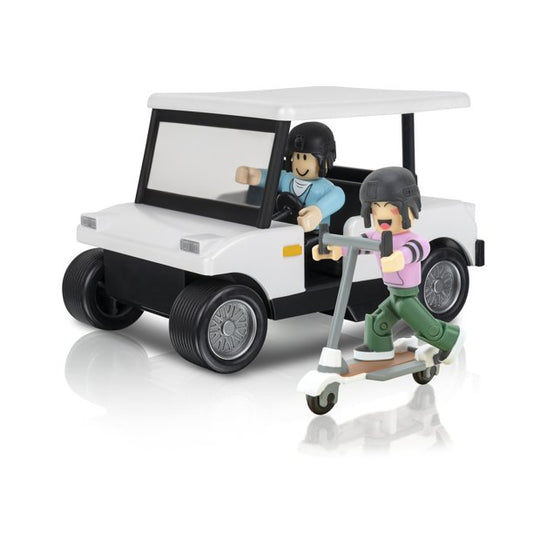 Roblox Celebrity Collection - Brookhaven: Golf Cart Deluxe Vehicle [Includes Exclusive Virtual Item]