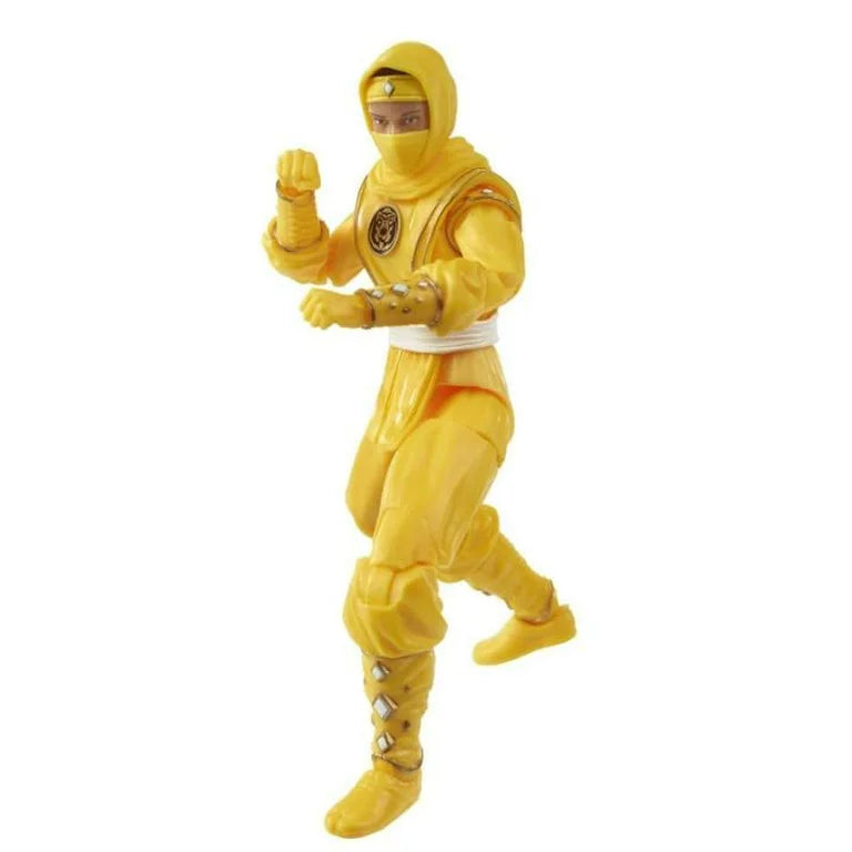 Power Rangers Lightning Collection Mighty Morphin Ninja Yellow Ranger Loose Figure with accessories