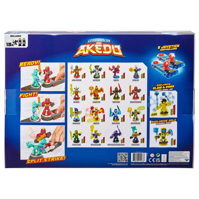 Akedo, 18 Ultimate Arcade 2.5 inch Action Figures , Exclusive All Akedo, 18 Ultimate Arcade 2.5 inch Action Figures , Exclusive All