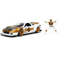 Power Rangers 1:24 2002 Honda NSX Type-R Japan Spec Die-cast Car with 2.75" White Ranger Figure,