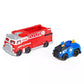 PAW PATROL True Metal Firetruck Team Vehicle with 1:55 Scale Die-Cast