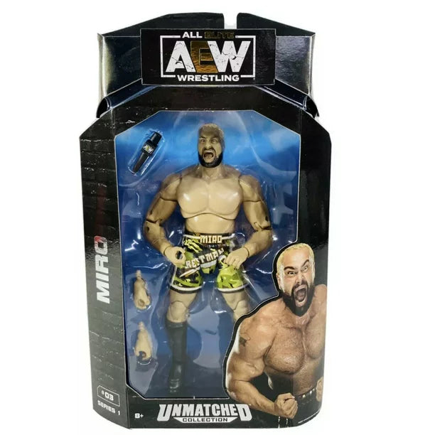 AEW Series 1 Miro Unmatched Collection Figure Action Figure