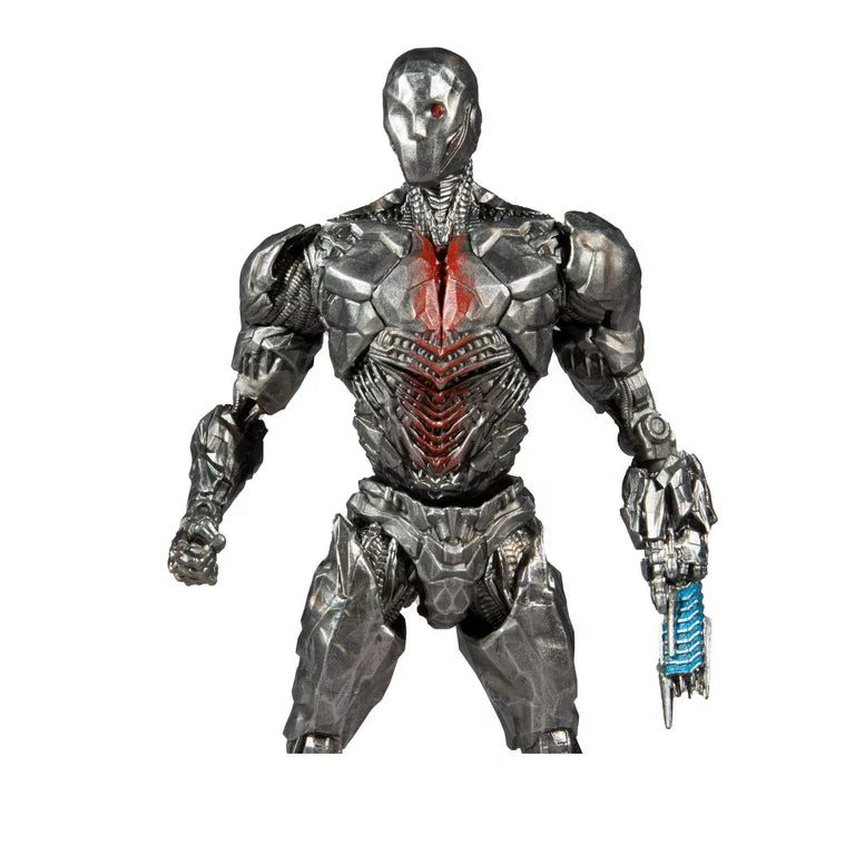 DC Multiverse Justice League Movie 7-inch Action Figure Cyborg (Helmet)