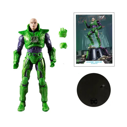 DC Multiverse Comics Lex Luthor Power Suit Green 7inch Action Figure