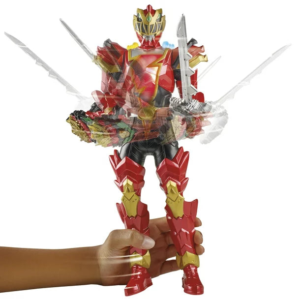 Power Rangers Dino Fury Spiral Strike Red Ranger Action Figure