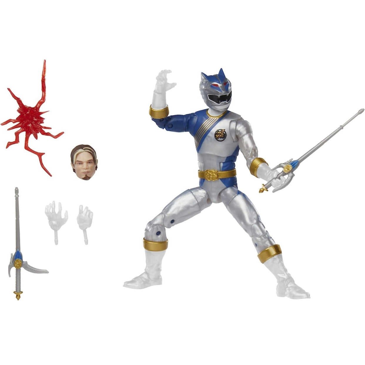 Power Rangers Lightning Collection Wild Force Lunar Wolf Ranger Action Figure