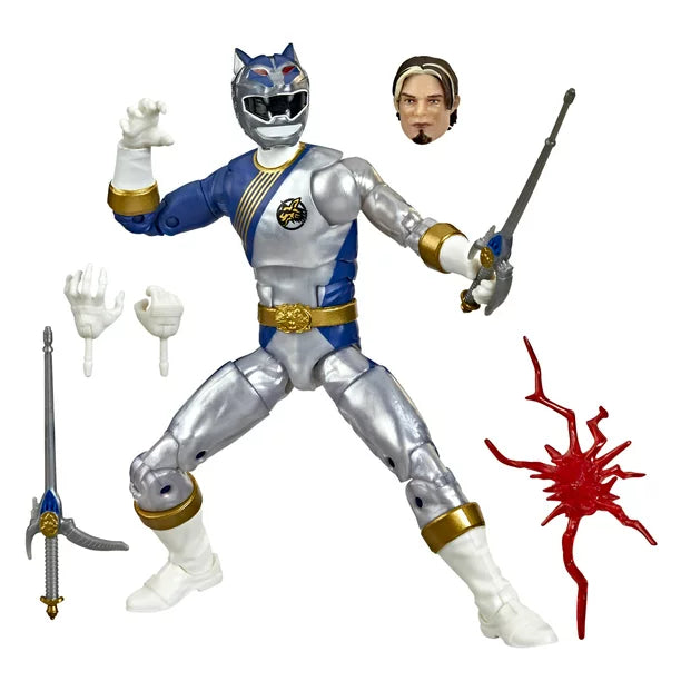 Power Rangers Lightning Collection Wild Force Lunar Wolf Ranger Action Figure