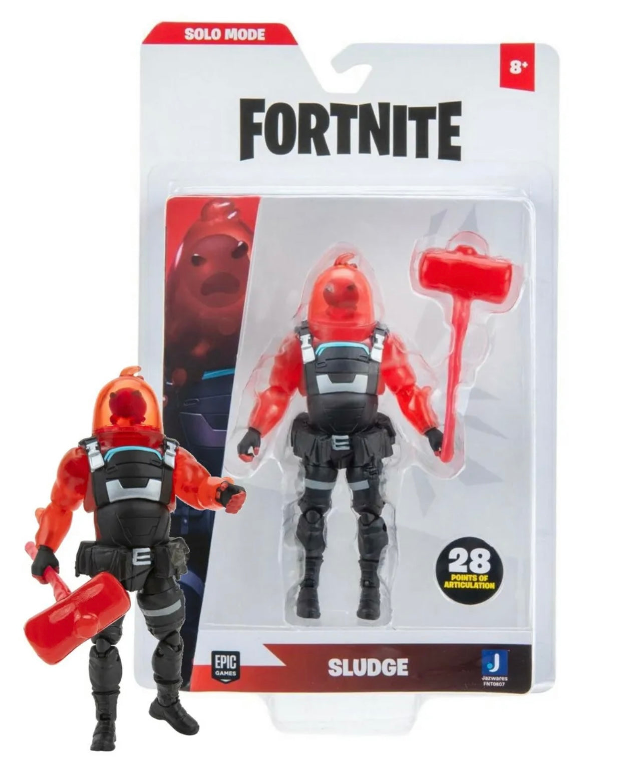 Fortnite Solo Mode Sludge 4 inch Action Figure