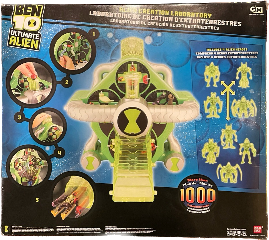 Alien Lab Toy Ben 10 Ultimate Alien Alien Creation Laboratory – Movie Hero Toys