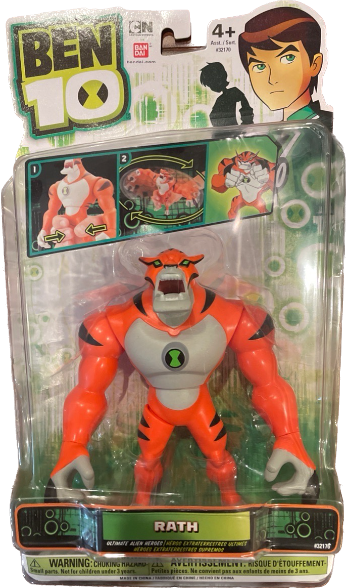 Ben 10 Ultimate Alien Heroes Rath 6inch Deluxe Action Figure