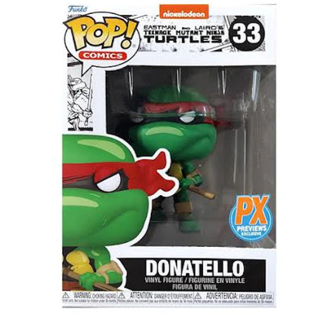 Funko POP Comics: Teenage Mutant Ninja Turtles Donatello Vinyl Figure