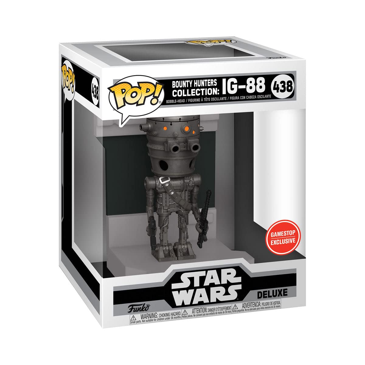 Funko POP Star Wars IG-88 438 Metallic Exclusive