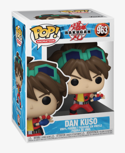 Funko Pop Bakugan Dan Kuso 963 Vinyl Figure