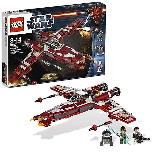Lego Star Republic Striker-class Starfighter #9497 Movie Hero Toys