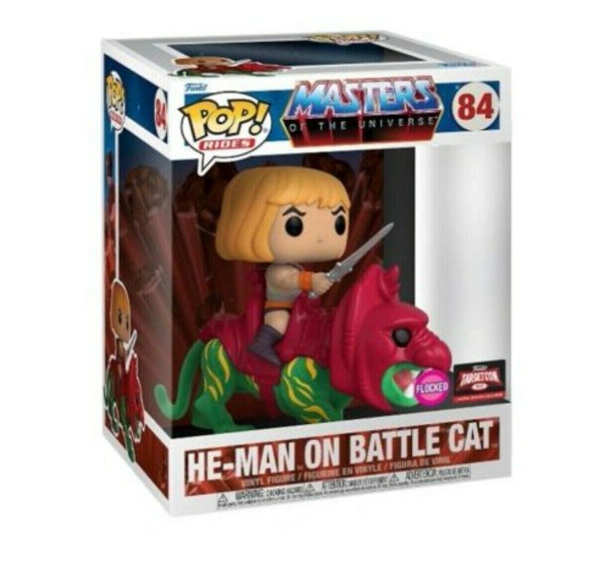 Funko POP! Ride: Deluxe Masters of the Universe - He-Man on Battle Cat