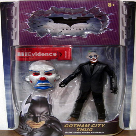 Batman The Dark Knight Gotham City Thug (Sad Face. Blue)