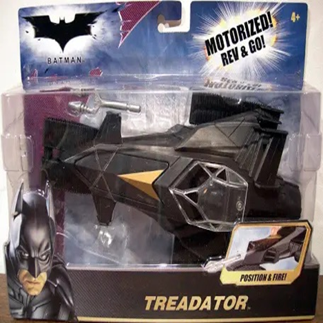 Batman The Dark Knight Rev & Go Treadator Vehicle