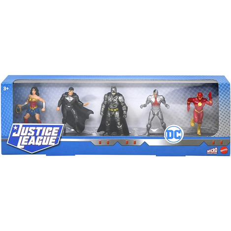 DC Justice League 5 Pack Mattel Micro Figures Collector Set