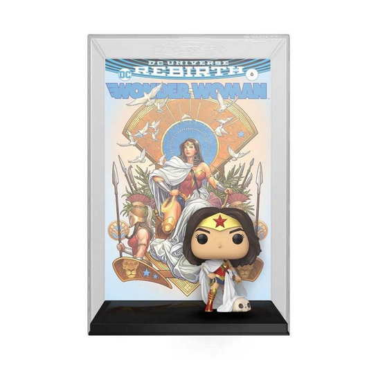 Funko Pop! Comic Cover: 80th Anniversary Wonder Woman On Throne (DC Rebirth) Vinyl Figure #03