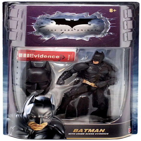 The Dark Knight Crime Scene Evidence Batman Action Figure [Mask On ...