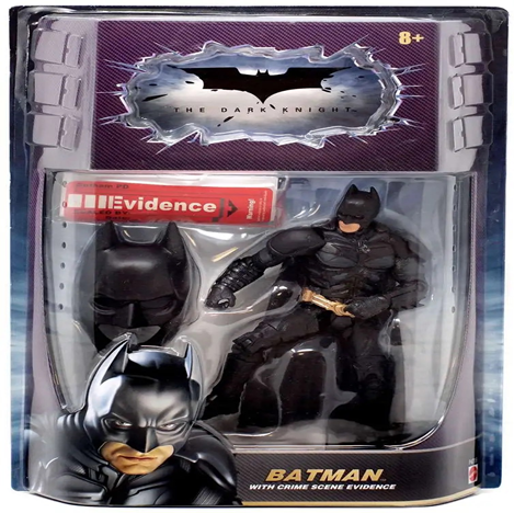 The Dark Knight Crime Scene Evidence Batman Action Figure [Mask On]