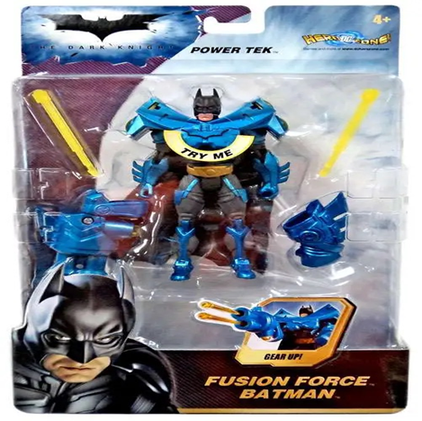 The Dark Knight Fusion Force Batman Action Figure Power Tek DC Hero Zone M5065