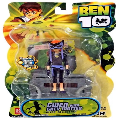 Ben 10 GWEN WITH GREY MATTER ALIEN COLLECTION