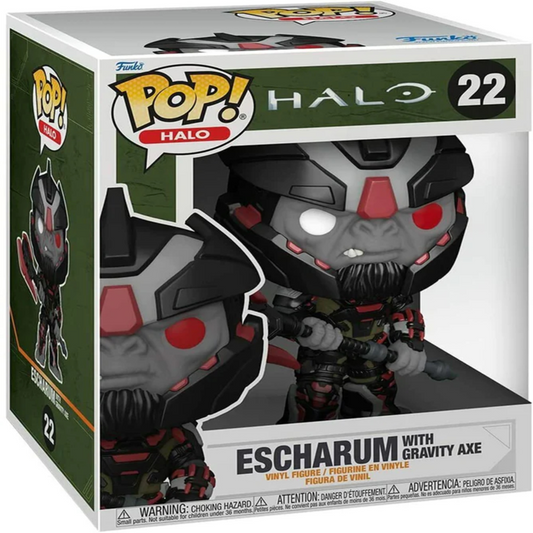 Funko Pop Halo Infinite Escharum with Gravity Axe 22 Vinyl Figure