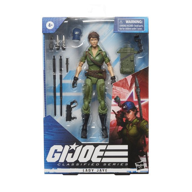 G.I. Joe Classified Series Lady Jaye 6-inch Action Figure, Accessories