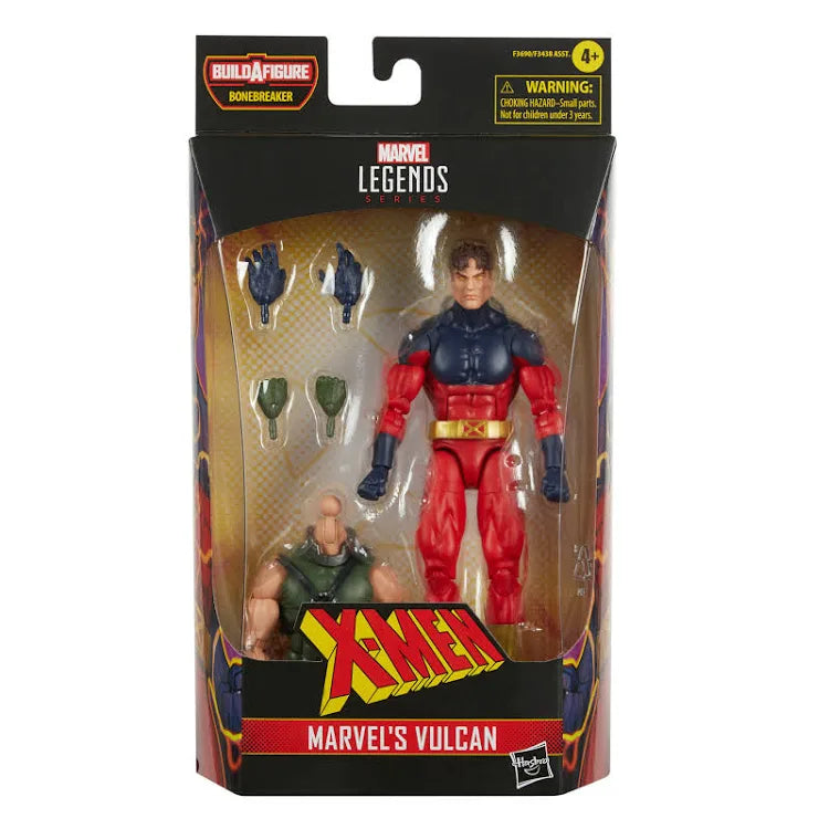 Marvel Legends Series X-Men Marvel’s Vulcan Action Figure with 1 Build-A-Figure Part