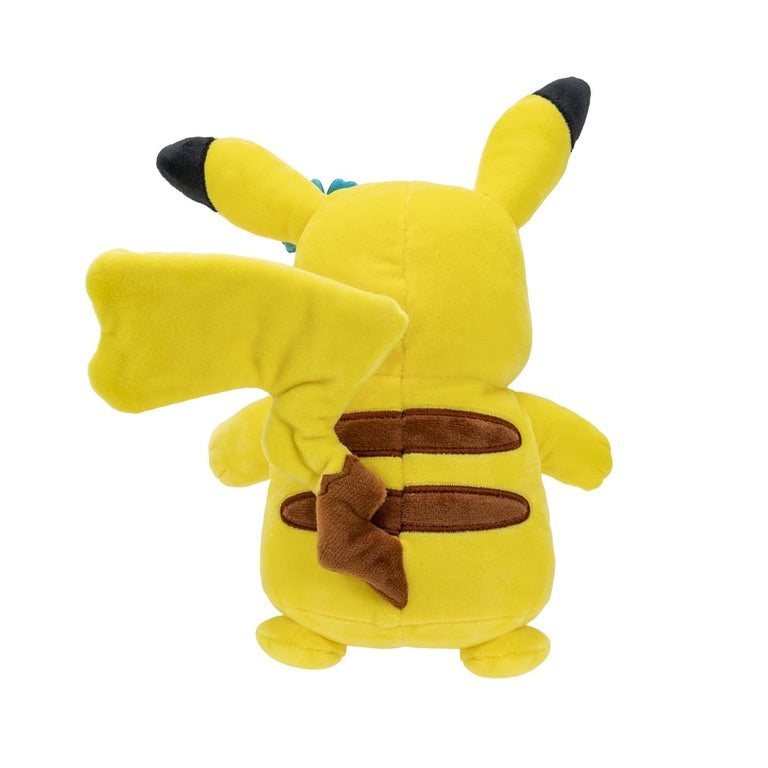 Jazwares Pokemon Pikachu 8-in Plush with Blue Flower