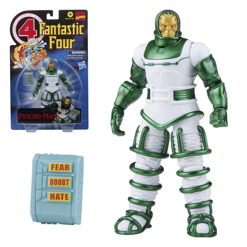 Marvel Legends Series Retro Fantastic Four Psycho-Man Action Figure