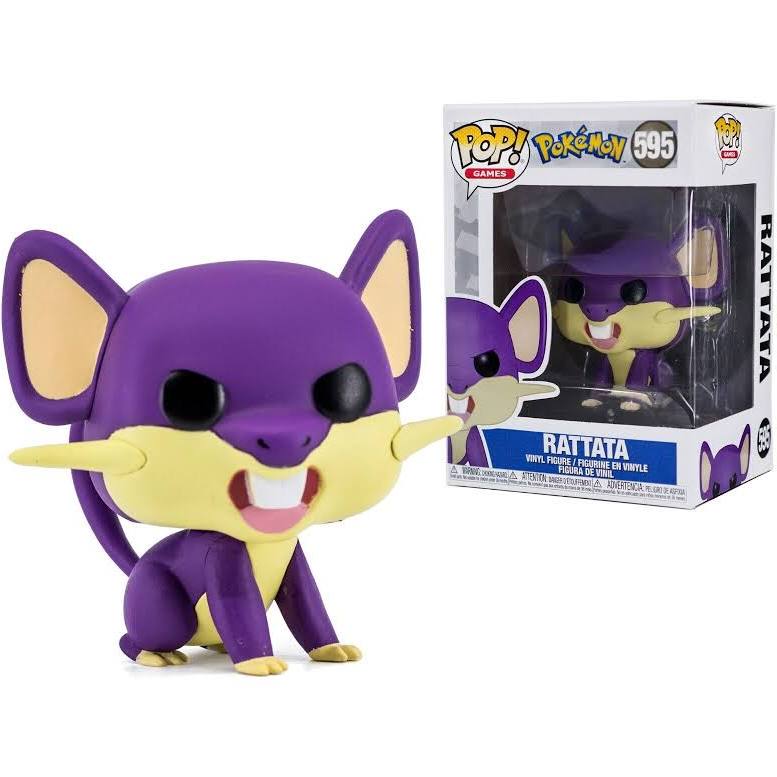 Funko Pokemon POP! Games Rattata Vinyl Figure #595