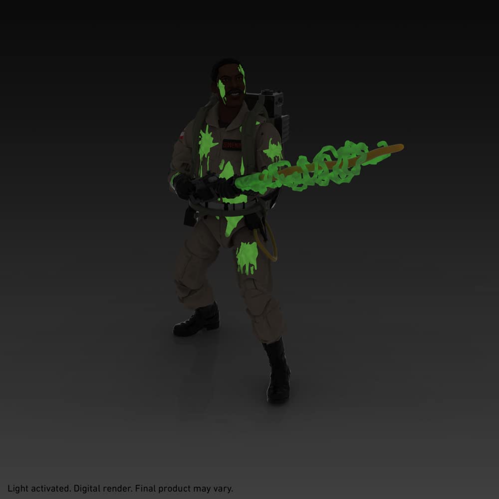 Ghostbusters Plasma Series Winston Zeddemore Glow-in-the-Dark Action Figure