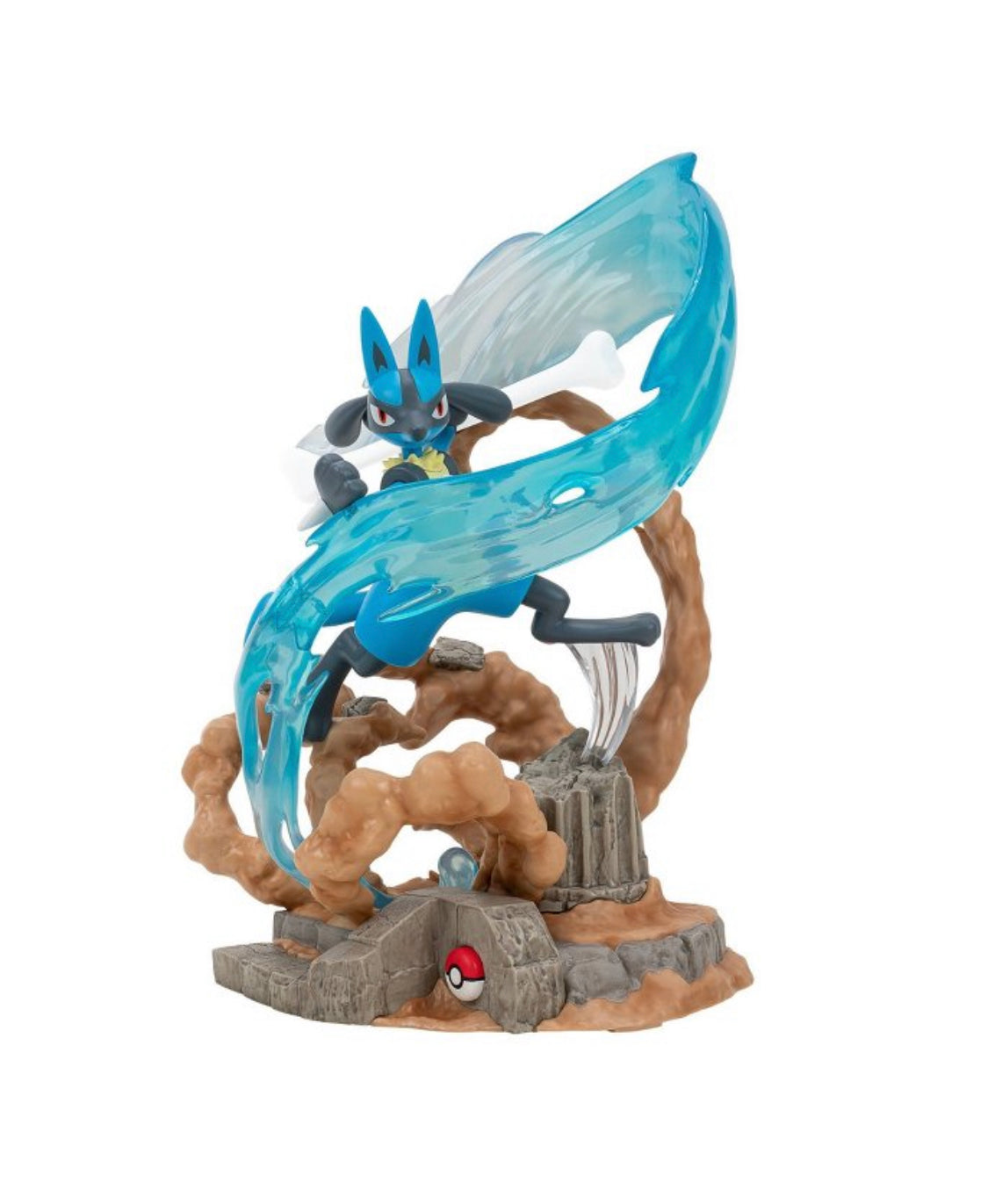 Pokémon Deluxe Lucario 13” Light Up Limited Collectors Statue