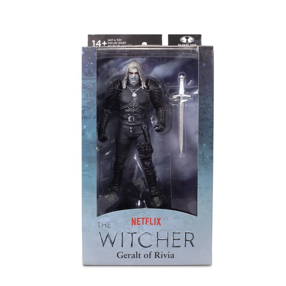 McFarlane Toys The Witcher Geralt of Rivia Witcher Mode Season 2 7-in Action Figure