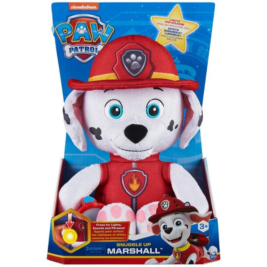 PAW Patrol Snuggle Up Marshall Plush with Flashlight and Sounds