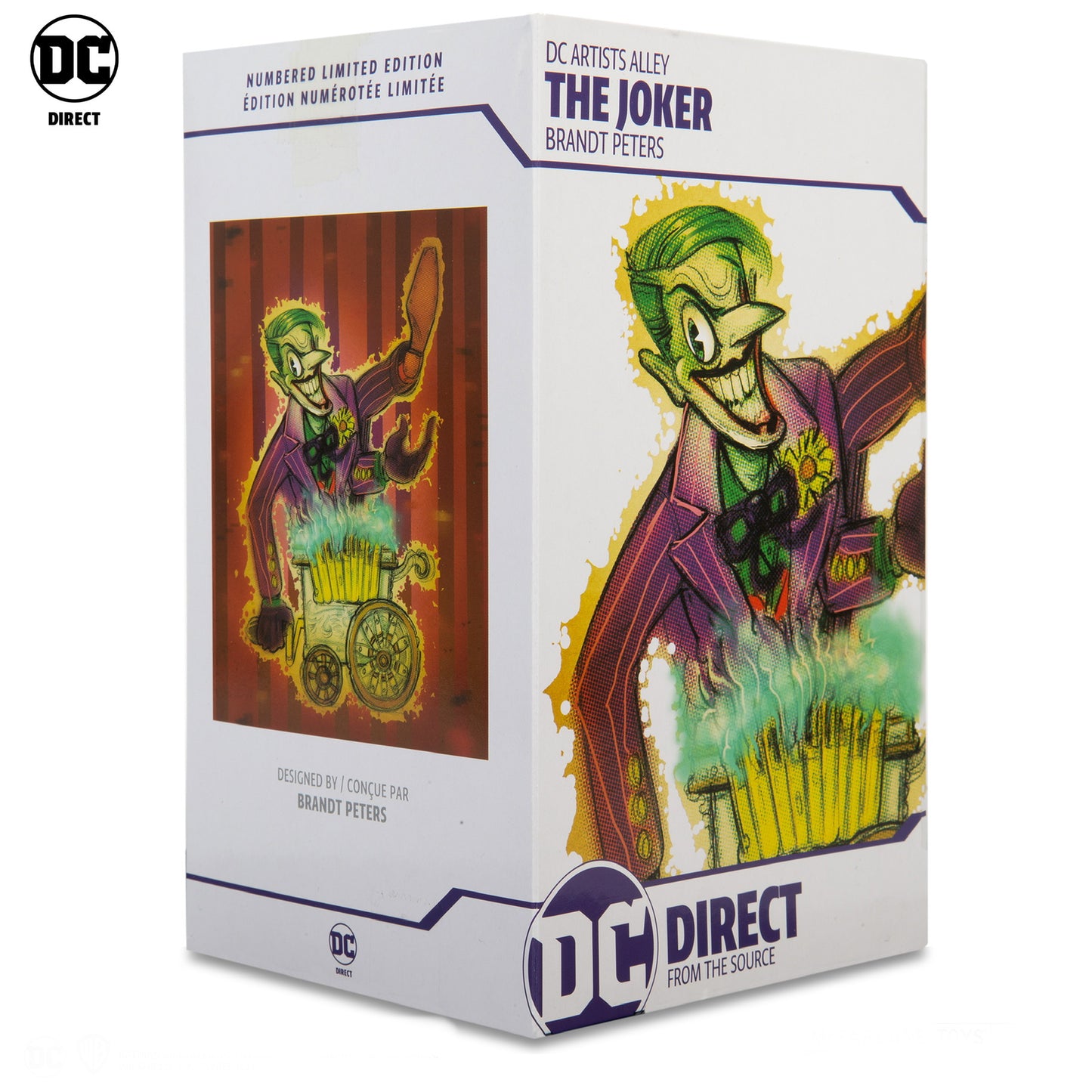 McFarlane Toys DC Direct DC Artist Alley The Joker by Brandt Peters 1/12 Scale Statue