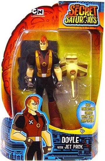 The Secret Saturdays Doyle  With Jet Pack Action Figure