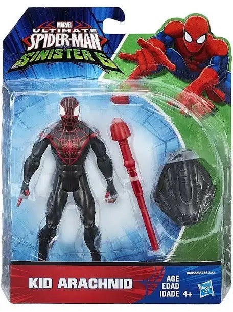 Marvel Ultimate Spider-man The Sinister 6 Kid Arachnid Miles Morales Action Figure