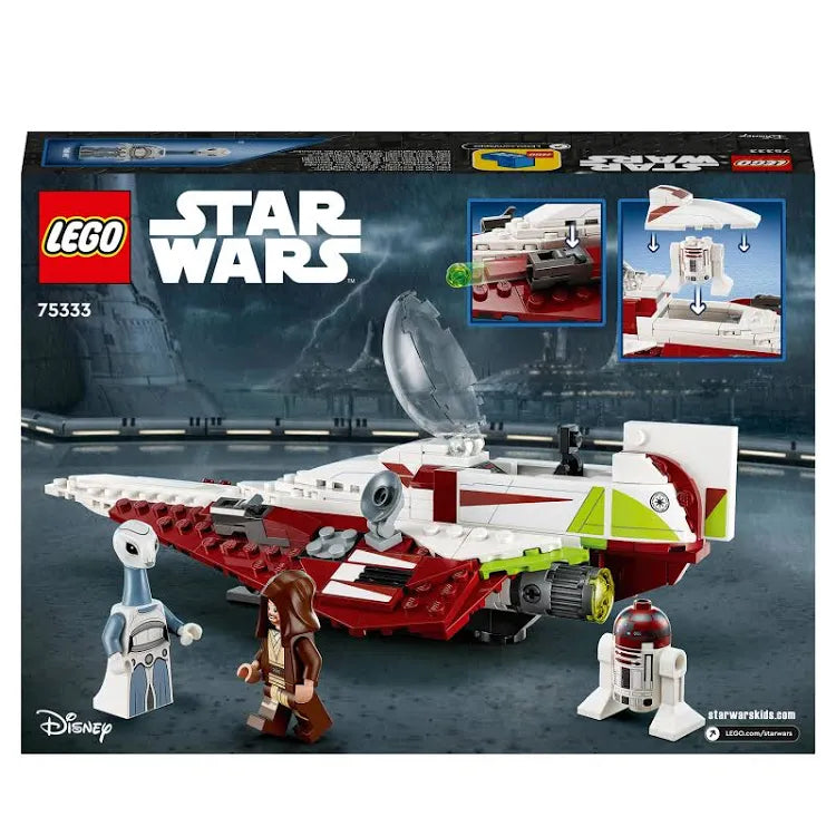 LEGO 75333 Star Wars Obi-Wan Kenobi's Jedi Starfighter Set