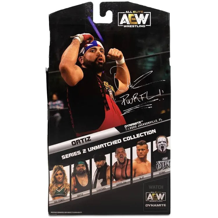 AEW All Elite Wrestling Unmatched Collection Series 2 Ortiz Action Figure