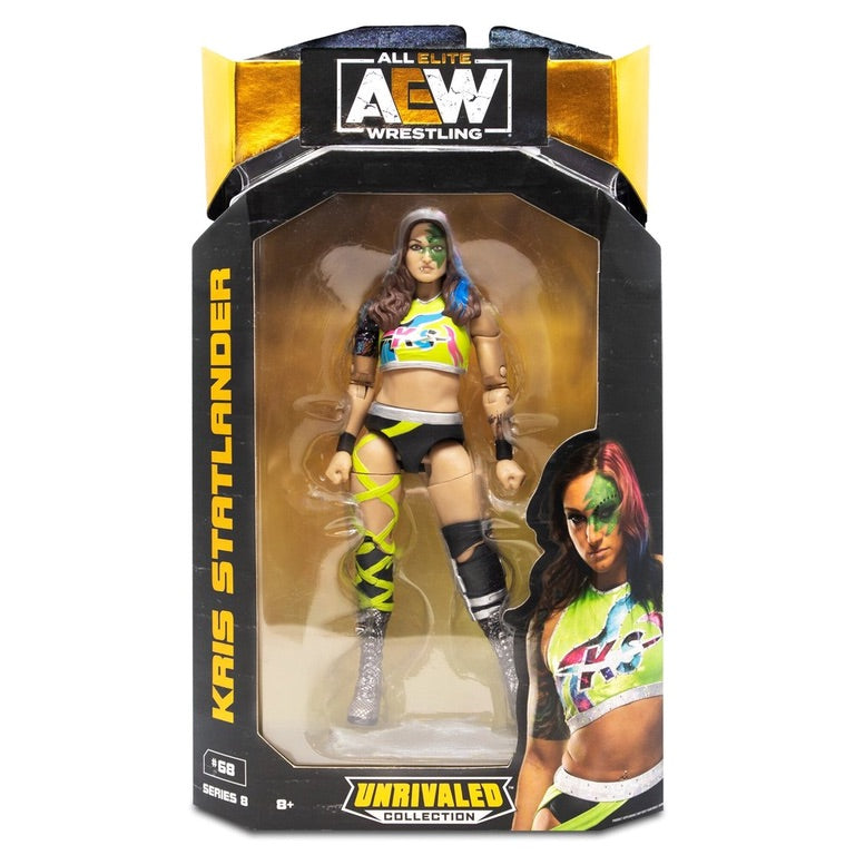 AEW All Elite Wrestling Unrivaled Collection Series 8 Kris Statlander 6-in Action Figure