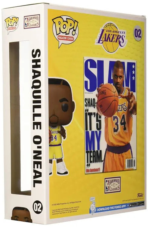 Funko Pop Shaquille O'Neal NBA SLAM Magazine Cover #02