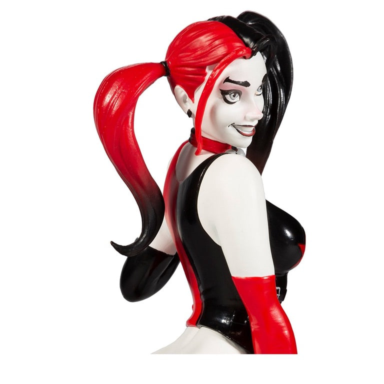 McFarlane Toys DC Direct Designer Series Red White and Black Harley Quinn 1:10 Scale Statue