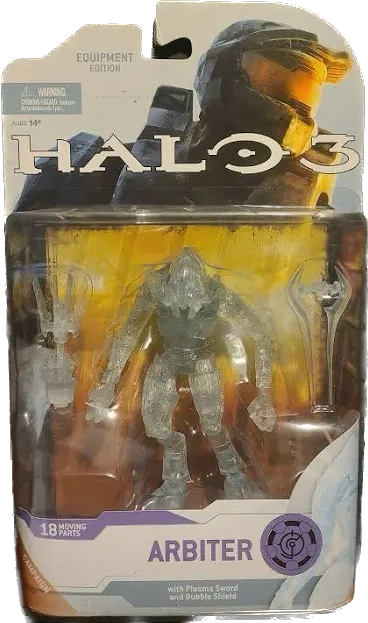 Halo 3 Series 4 Arbiter Equipment Edition Figure